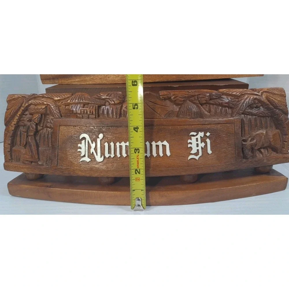 Pair Of Hand Carved 15